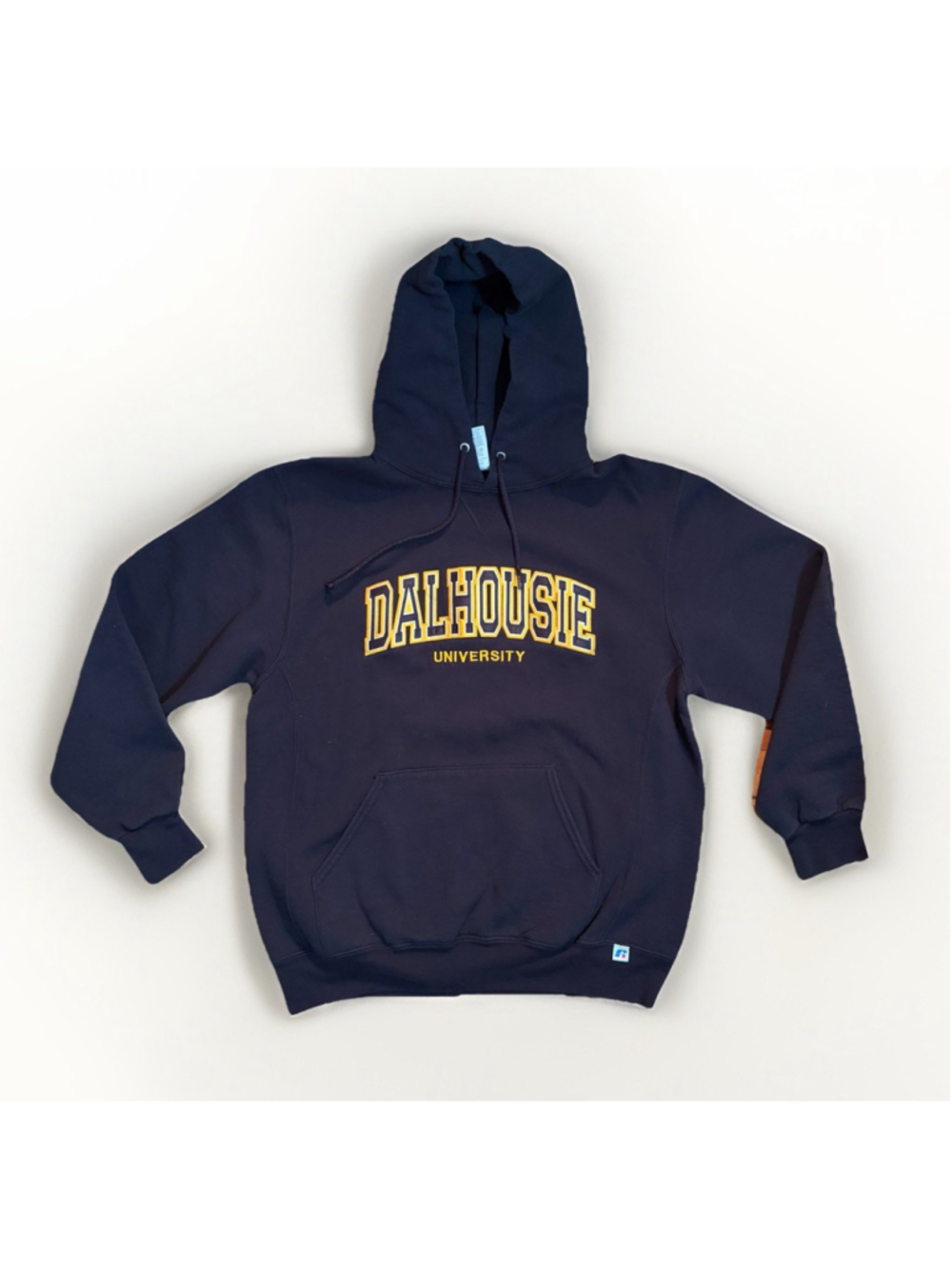 Dalhousie University Black & Yellow Unisex Hoodie - Size Large